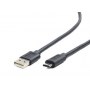 Cablexpert | USB-C cable | Male | 4 pin USB Type A | Male | 24 pin USB-C | 1 m | Black - 2